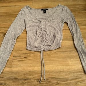 Forever 21 grey shirt